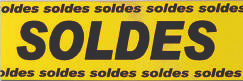 DittaDisplay bolduc rouleau promo soldes sales noir jaune