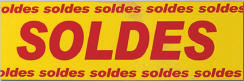 Affichages SOLDES & PROMOTIONS Banderoles en rouleau