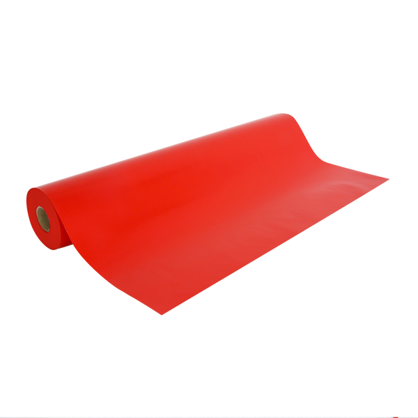 5x Rouge mat passe-temps / feuille d'emballage 70x150 cm - papier